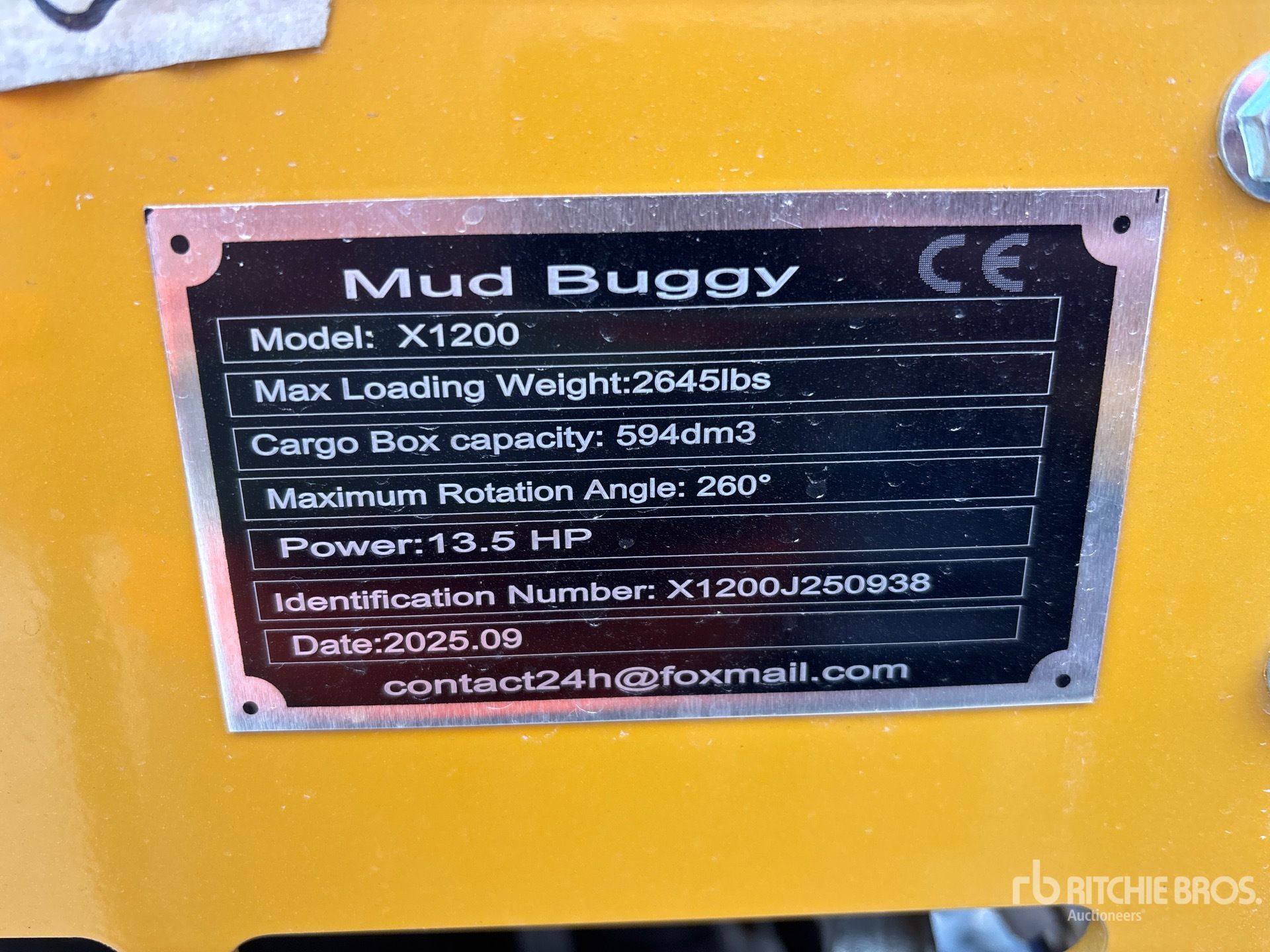 General Appearance with Numéro de série/Numéro d'identification du véhicule automobile