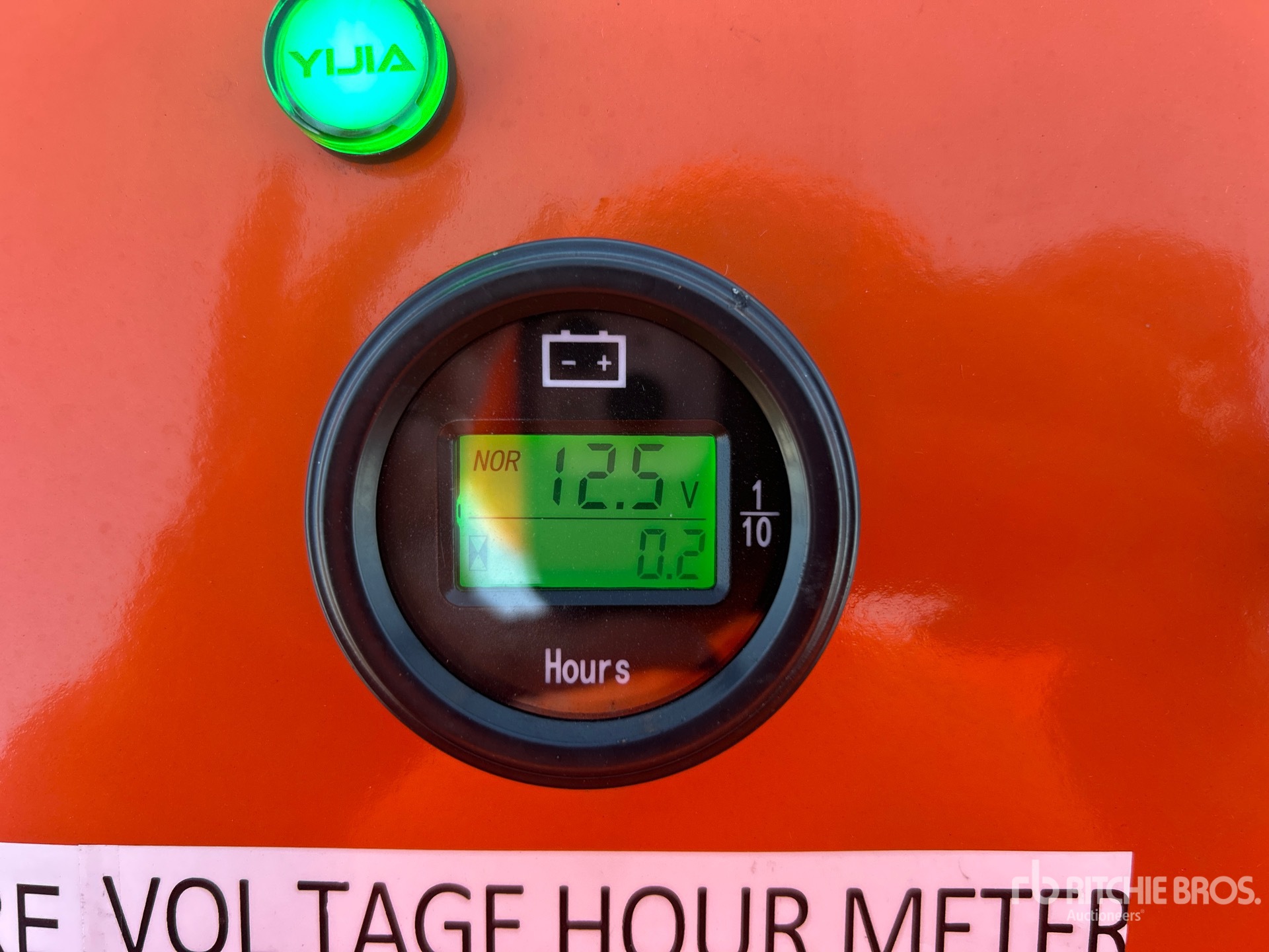 General Appearance with Hour Meter / Odometer