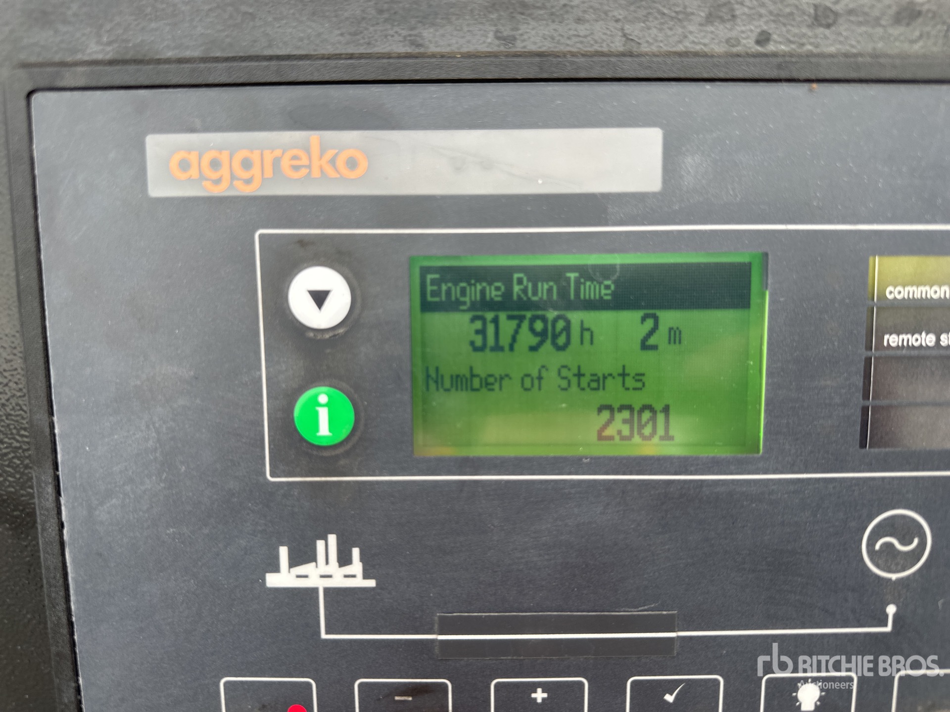 General Appearance with Hour Meter / Odometer