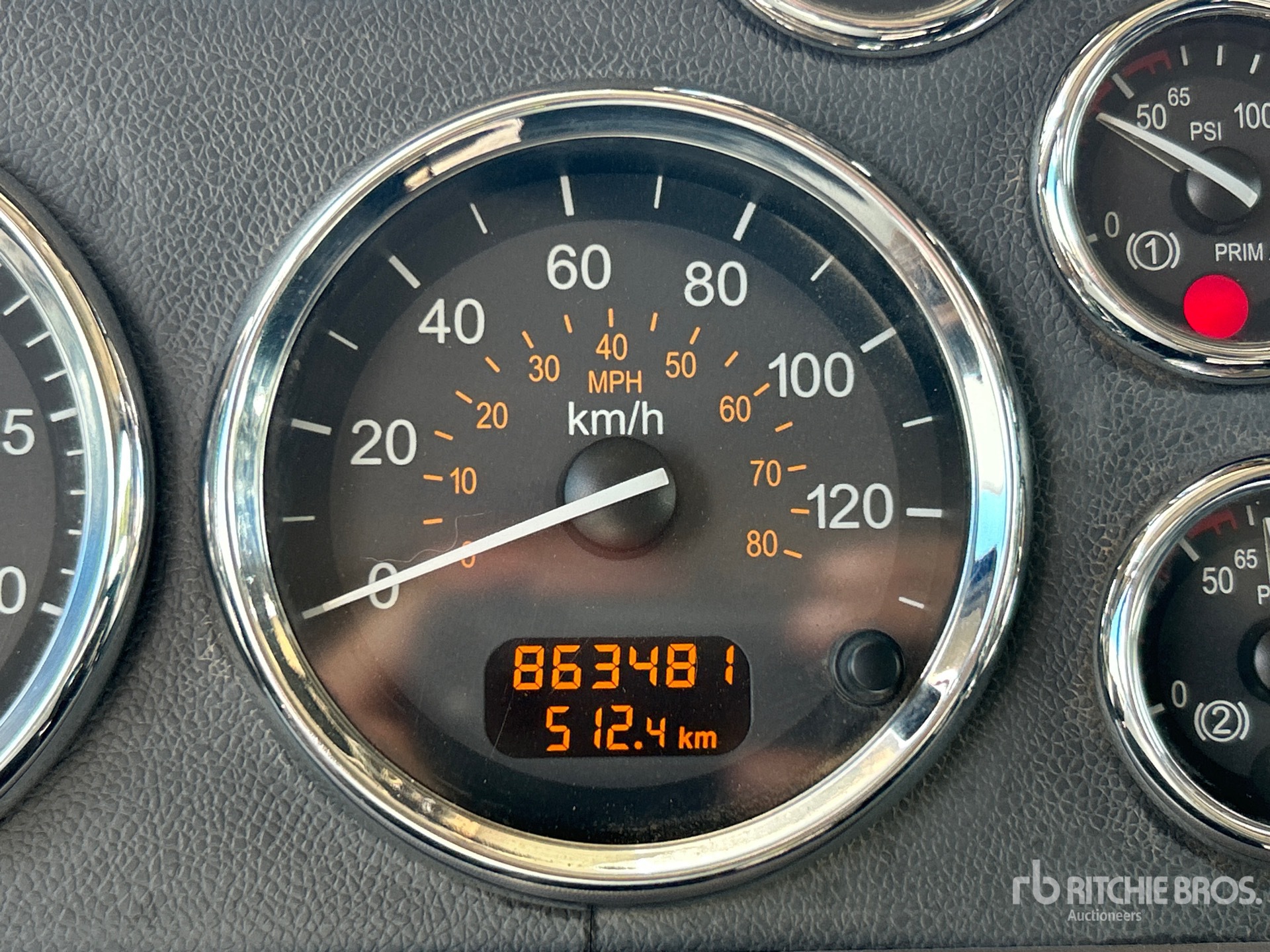General Appearance with Hour Meter / Odometer