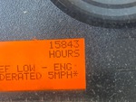 Cab with Engine Hours