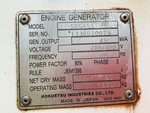 General Appearance with Unit Serial Number