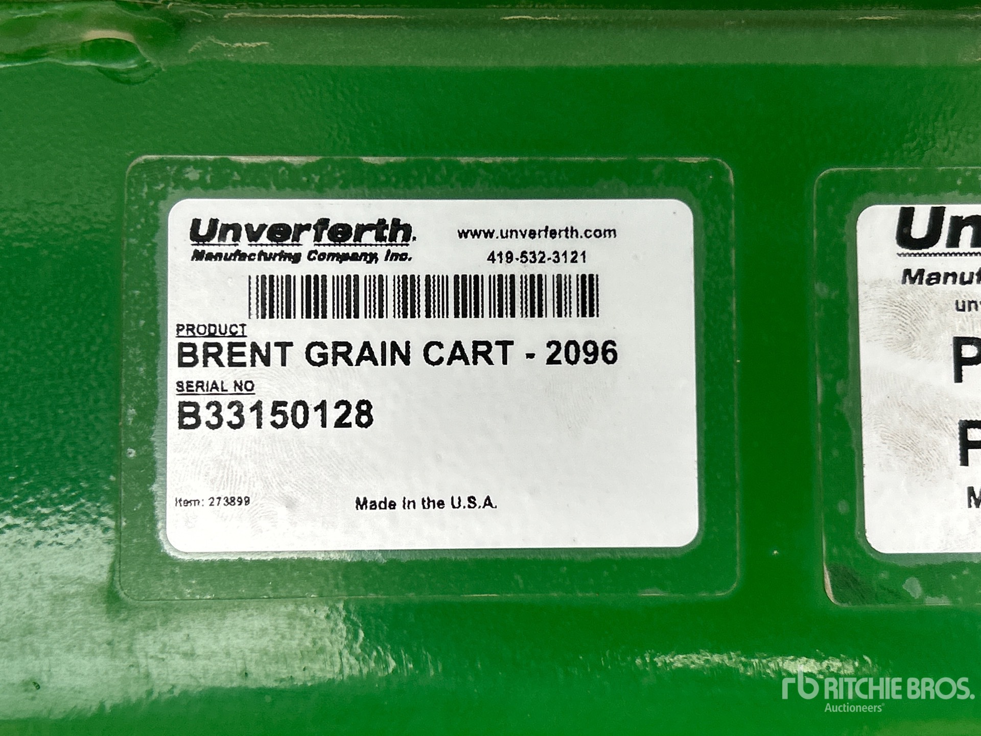 General Appearance with N.º de serie/VIN