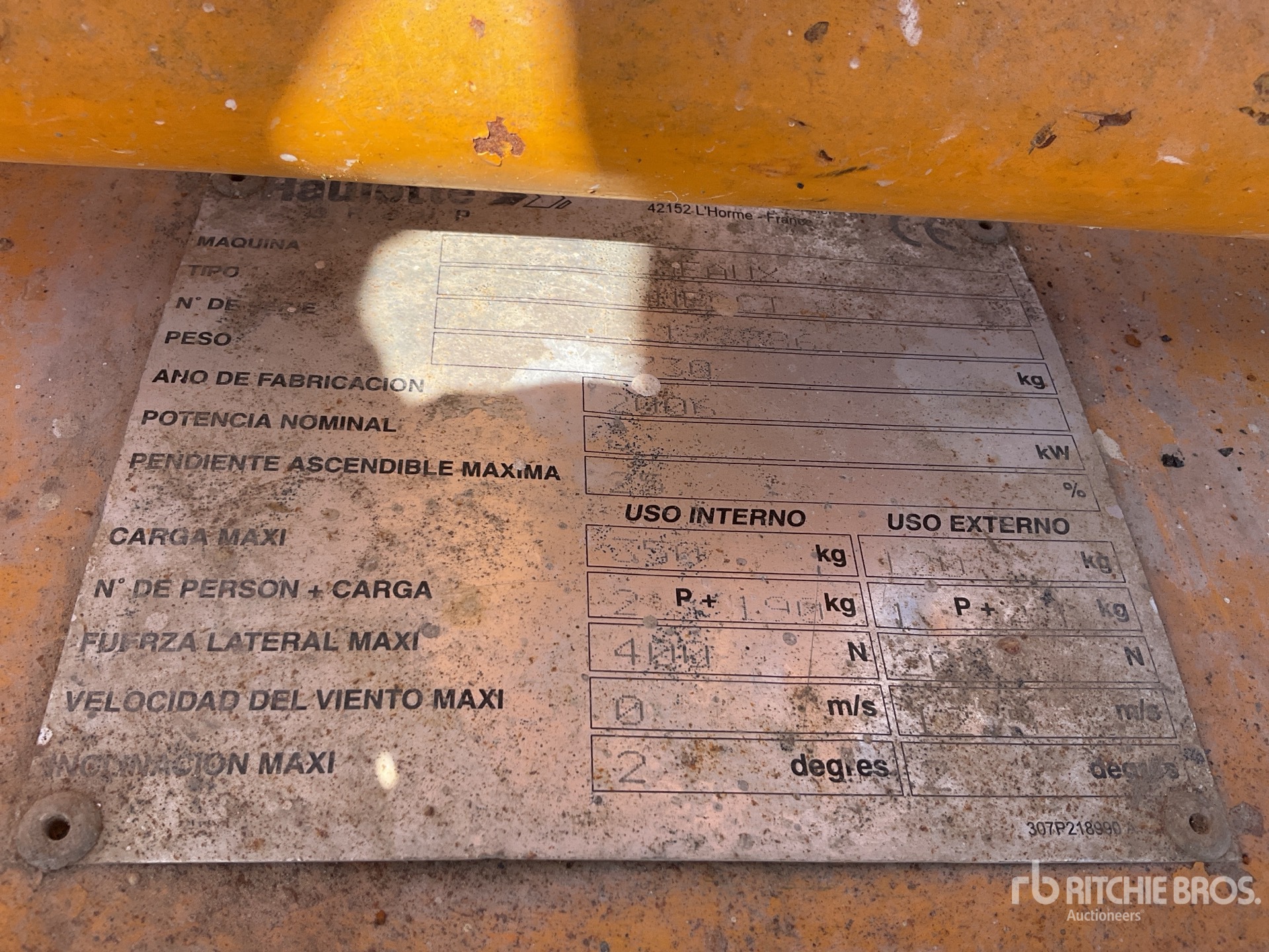 General Appearance with Numéro de série/Numéro d'identification du véhicule automobile