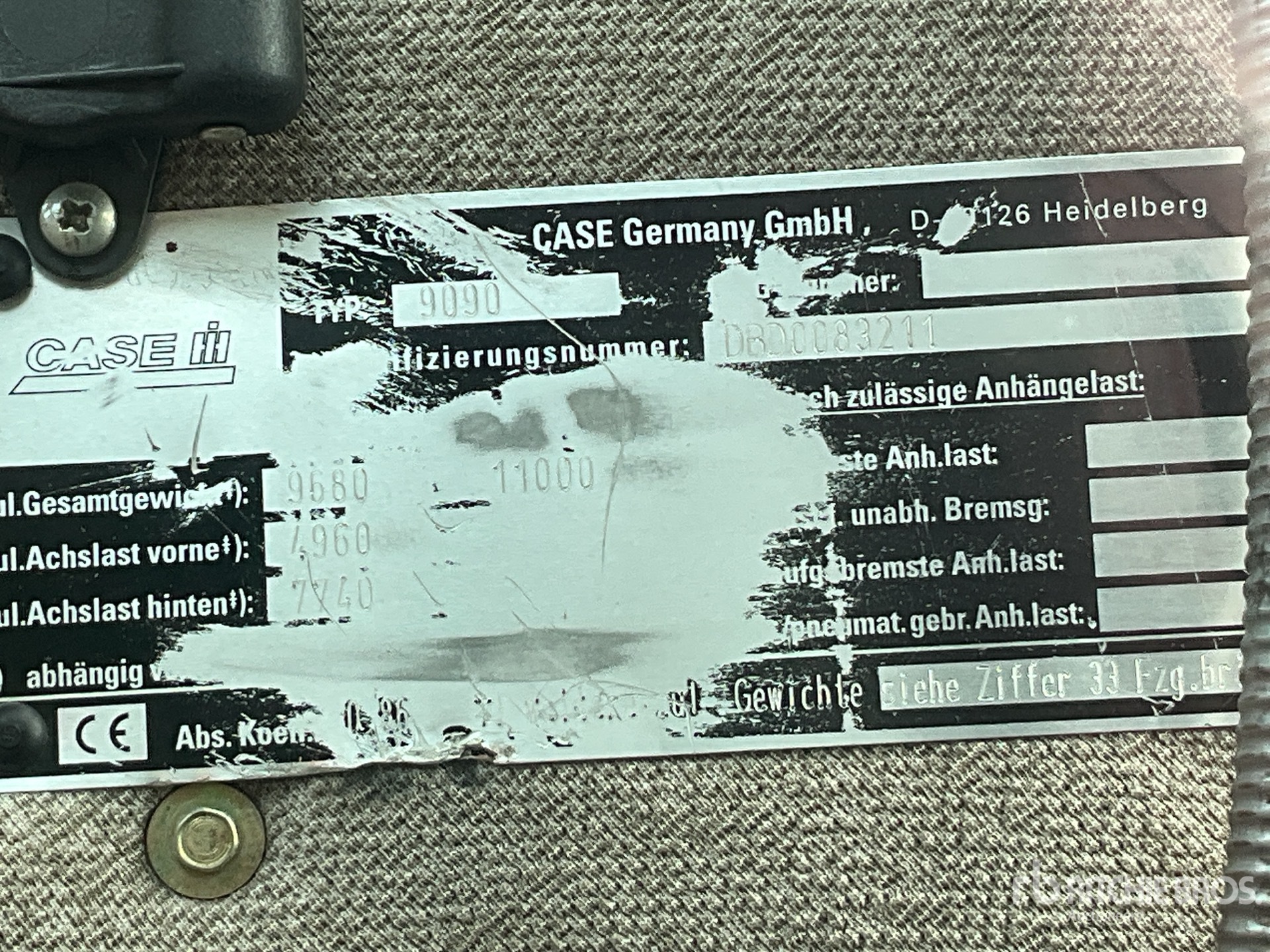 General Appearance with Numer seryjny/numer identyfikacyjny pojazdu