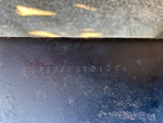 General Appearance with Second Serial Number/VIN Photo