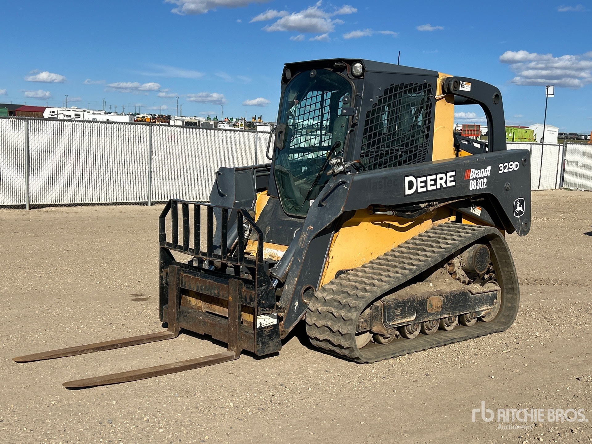 MINI CARGADOR SOBRE ORUGAS 2013 JOHN DEERE 329D
