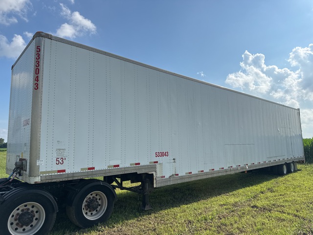 2007 Strick 53 ft T/A Single Drop Step Deck Trailer