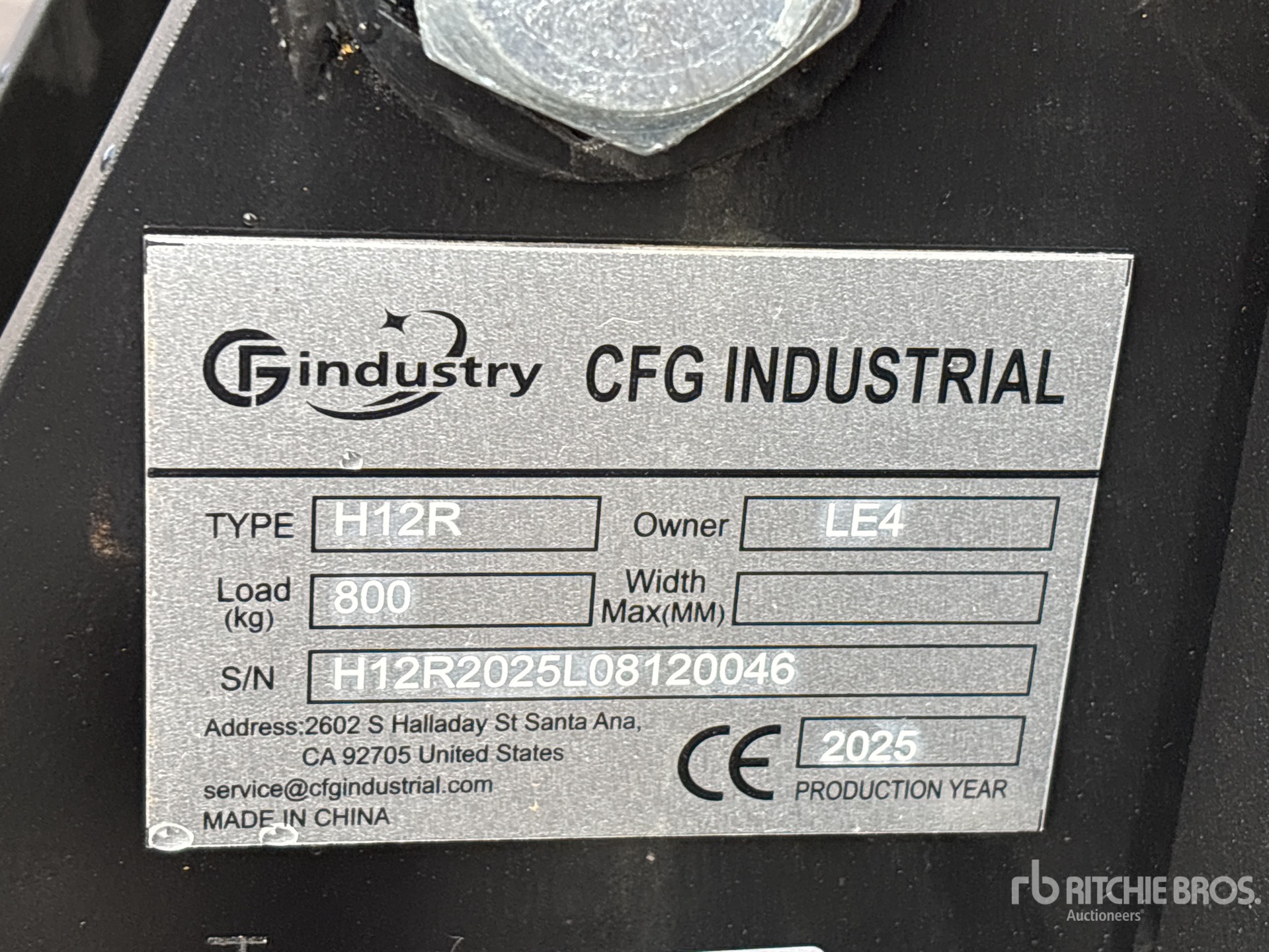 General Appearance with Numer seryjny/numer identyfikacyjny pojazdu