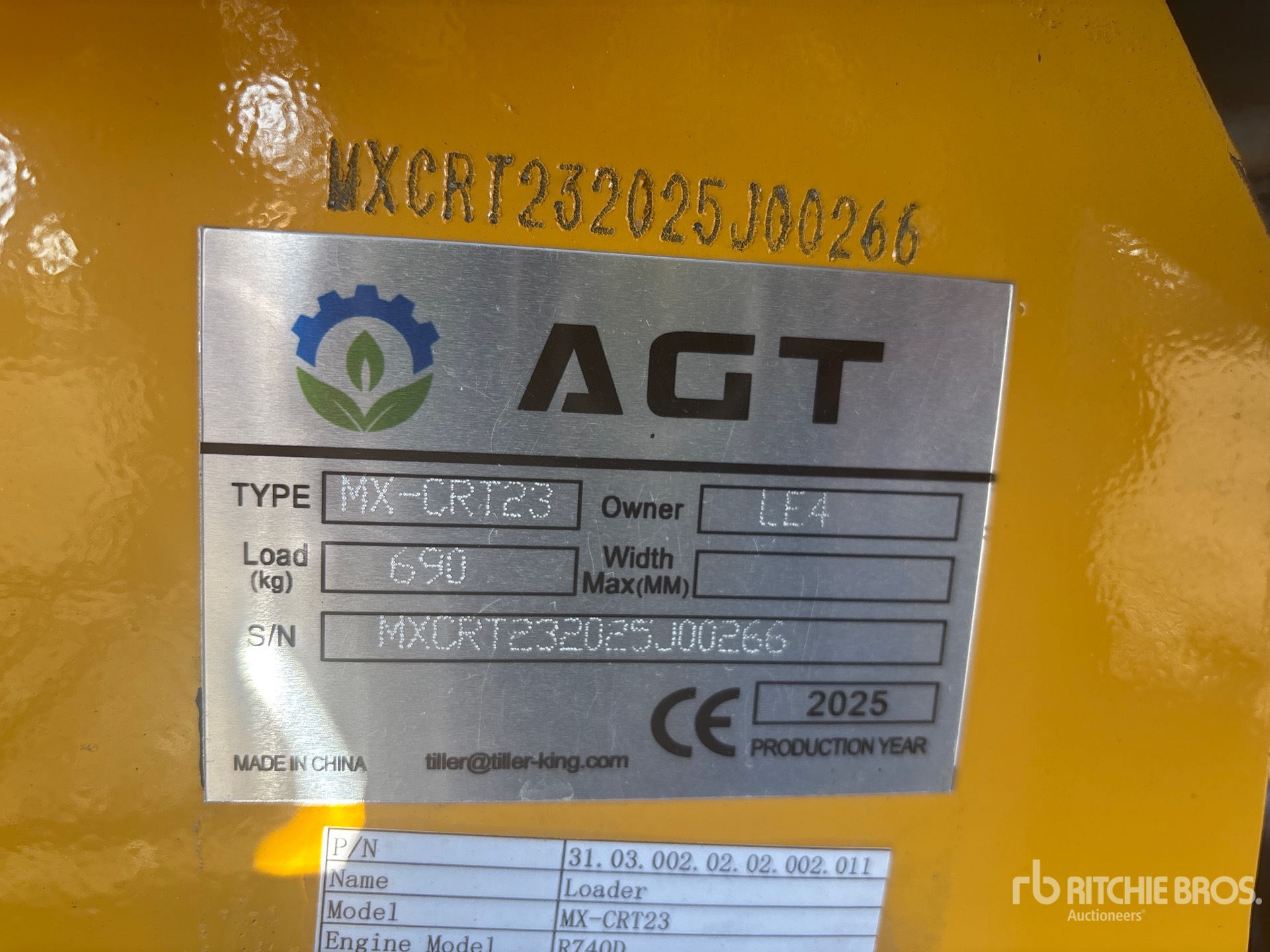 MINI CARGADOR SOBRE ORUGAS COMPACTO 2025 COMPAC MXCRT23