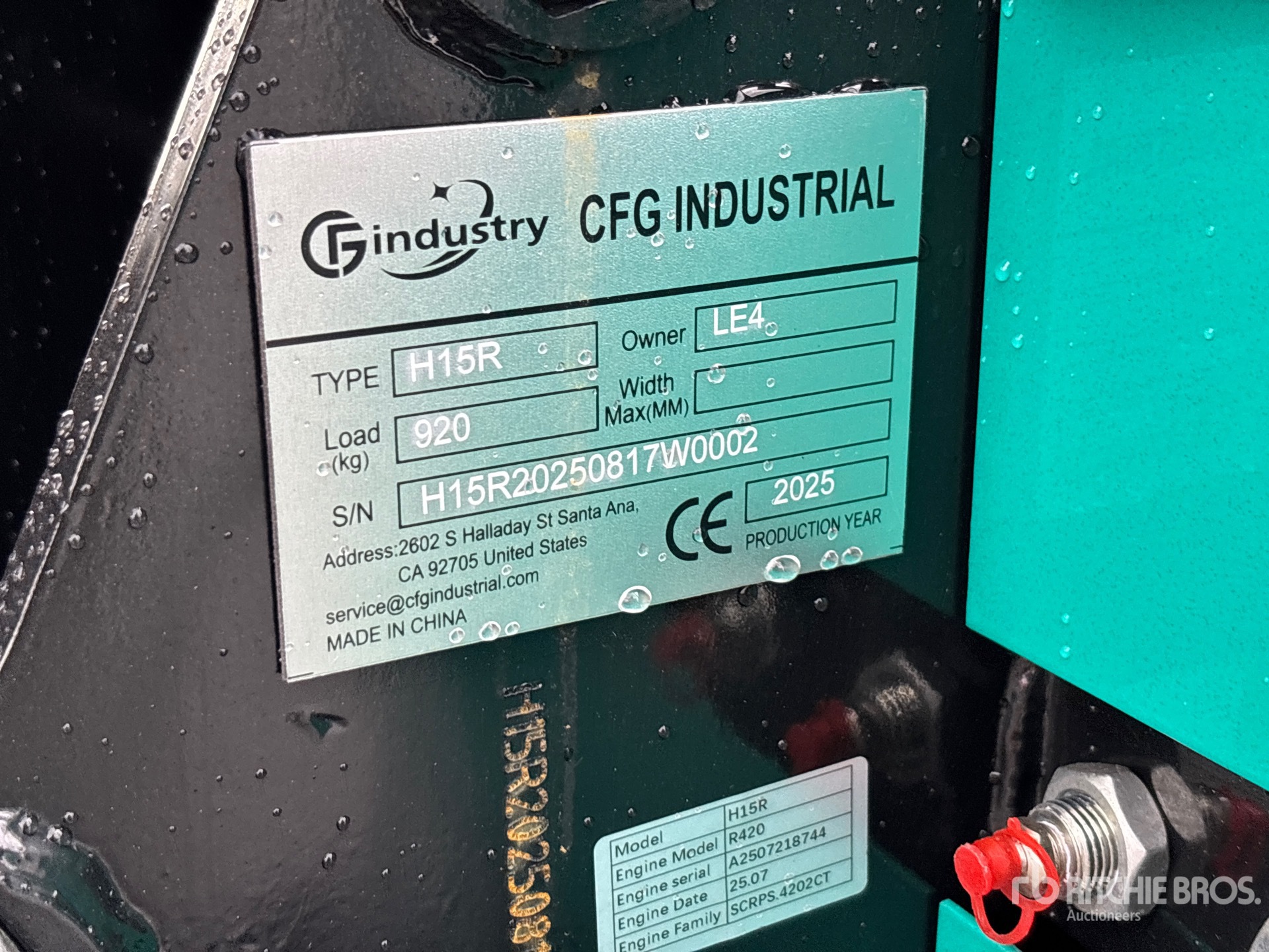 General Appearance with Numer seryjny/numer identyfikacyjny pojazdu