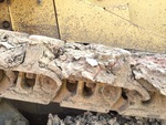 Train de roulement with Hauteur de crampon droit