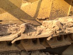 Train de roulement with Hauteur de crampon gauche