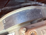 Engine with Emission Label