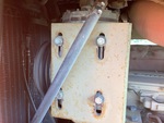 Engine with A/C Compressor