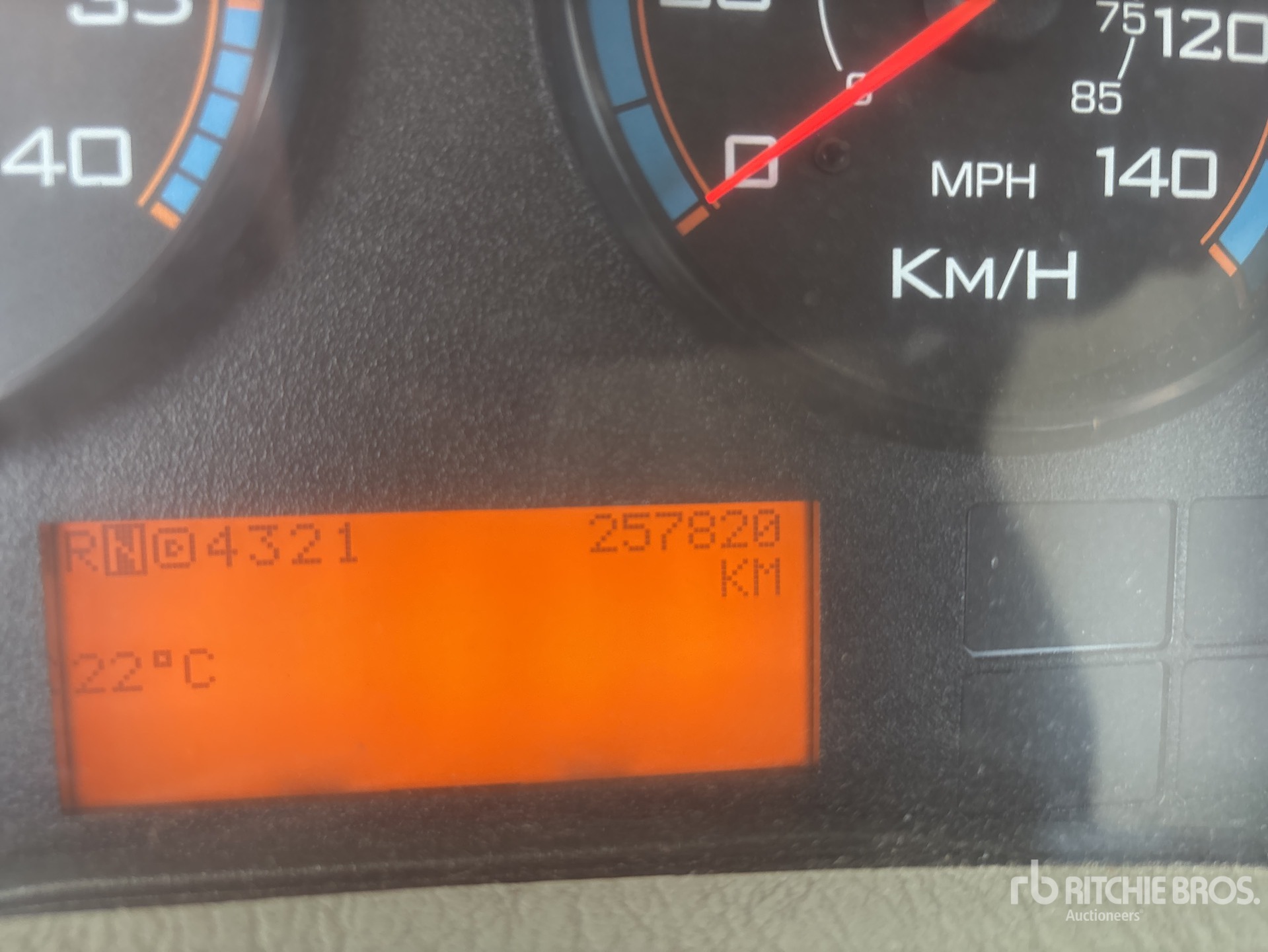General Appearance with Hour Meter / Odometer