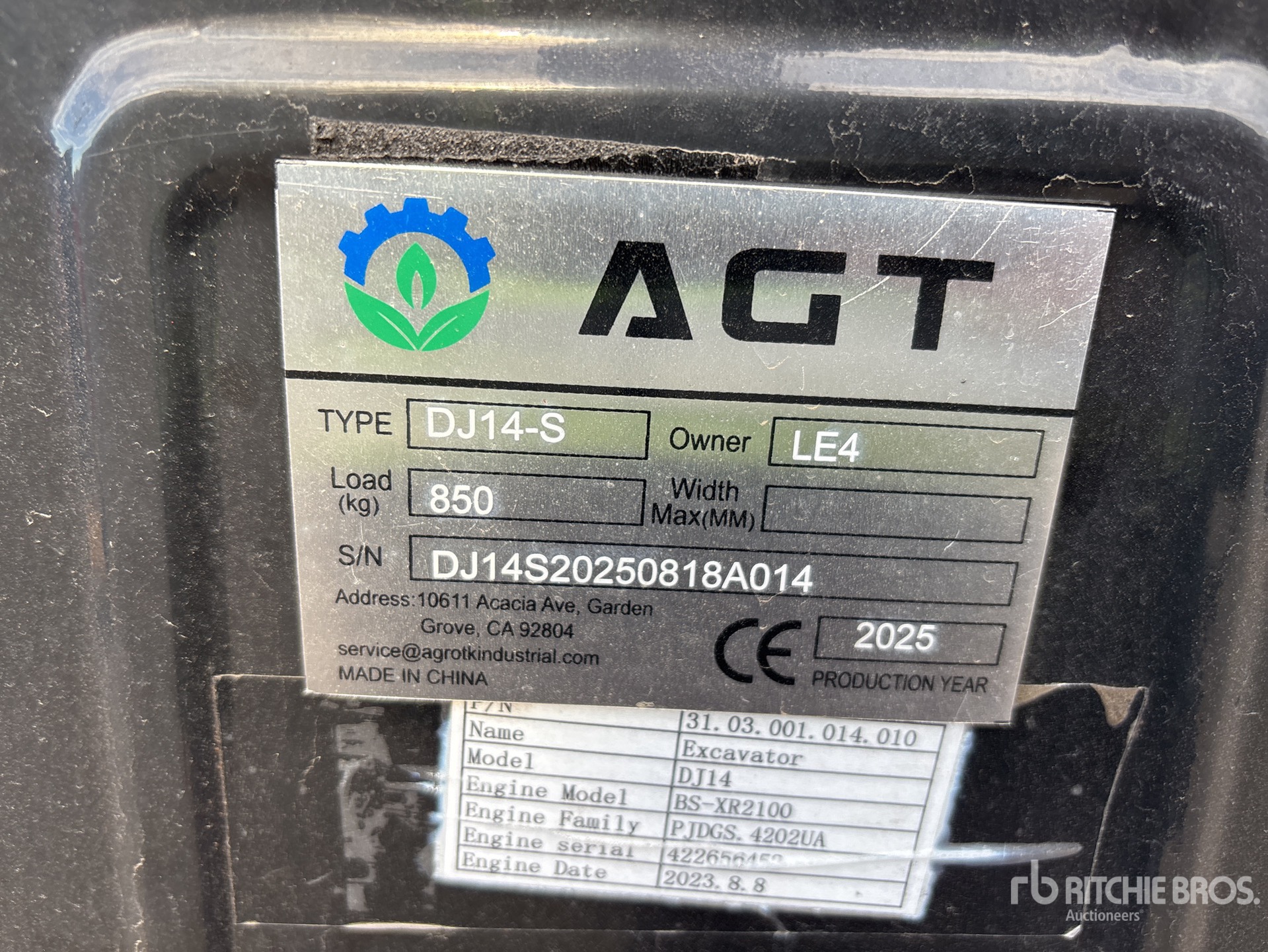 General Appearance with Numéro de série/Numéro d'identification du véhicule automobile