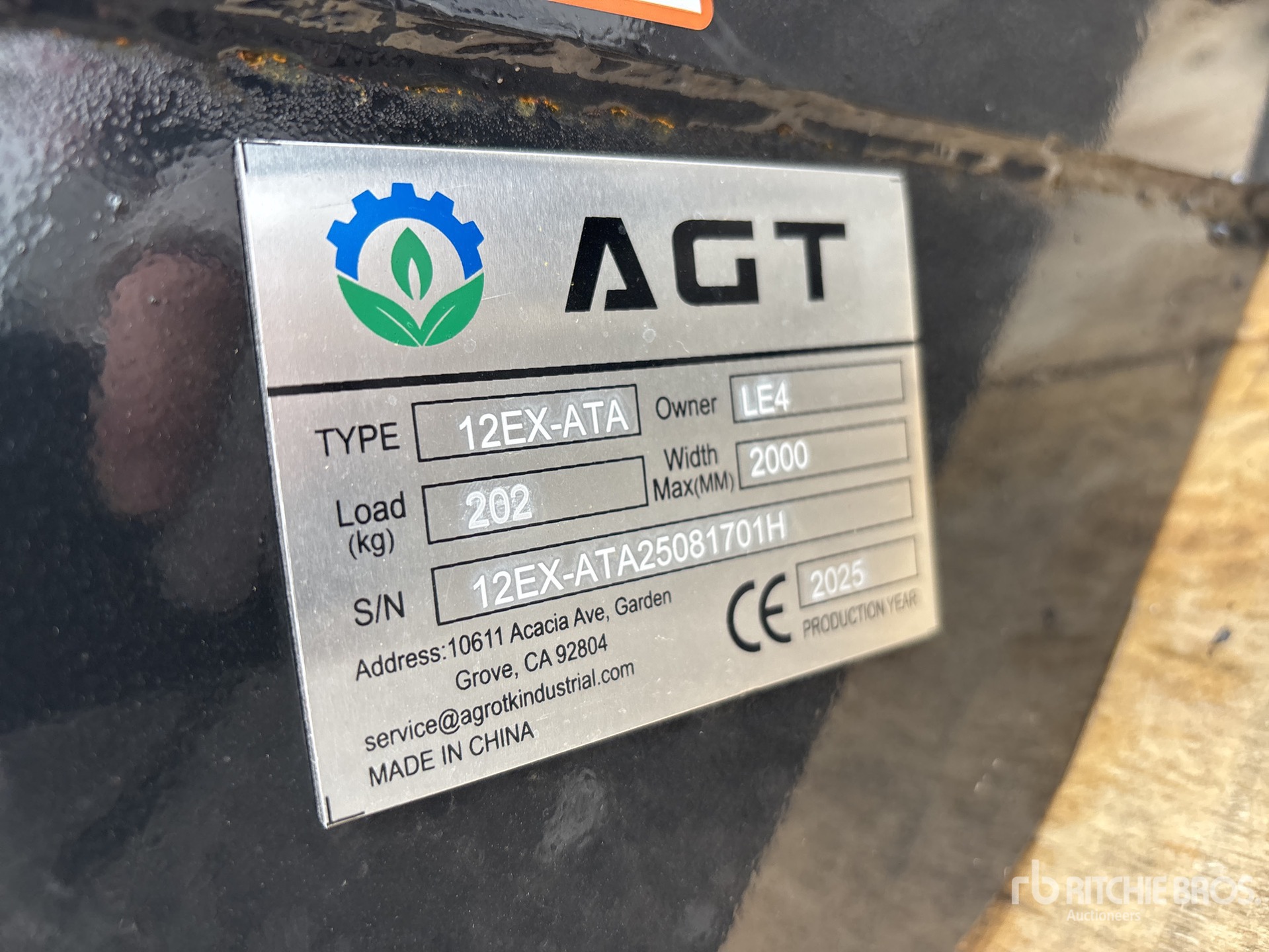 General Appearance with Numero seriale/numero d’identificazione del veicolo (VIN)