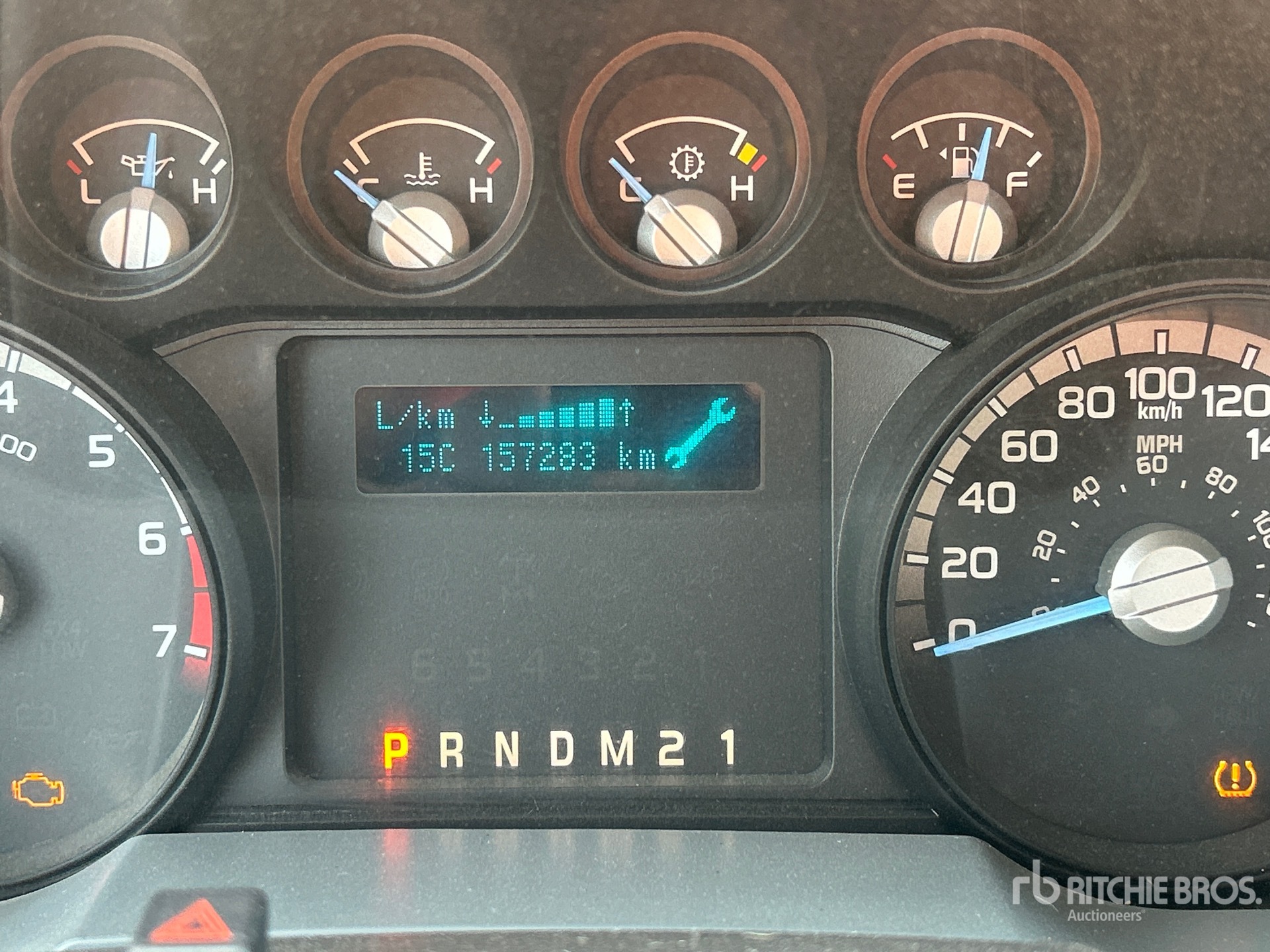 General Appearance with Hour Meter / Odometer