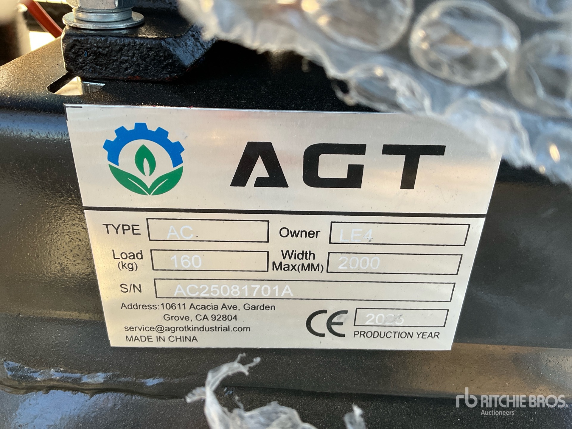 General Appearance with Numer seryjny/numer identyfikacyjny pojazdu