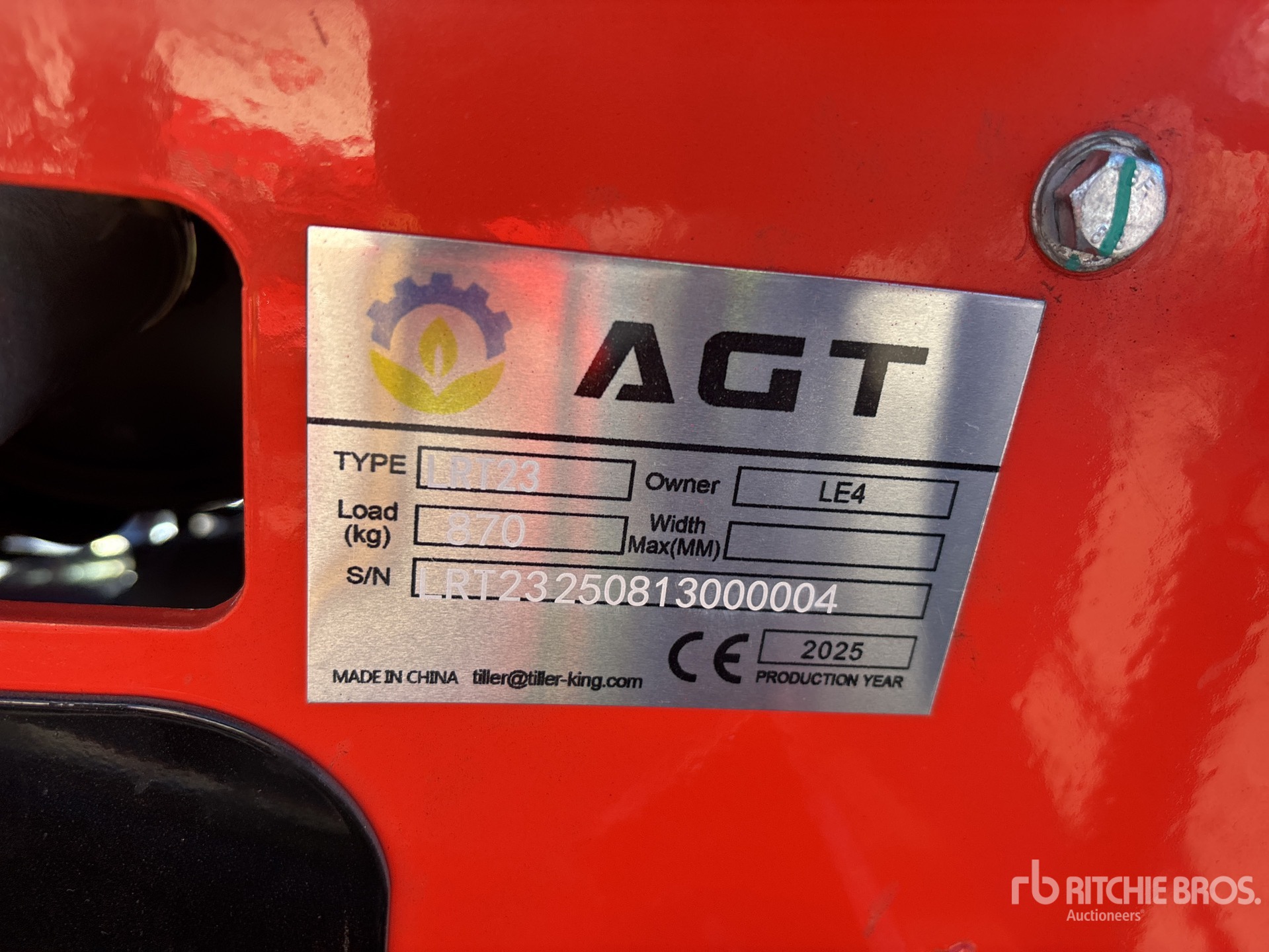 General Appearance with Seriennummer / FIN