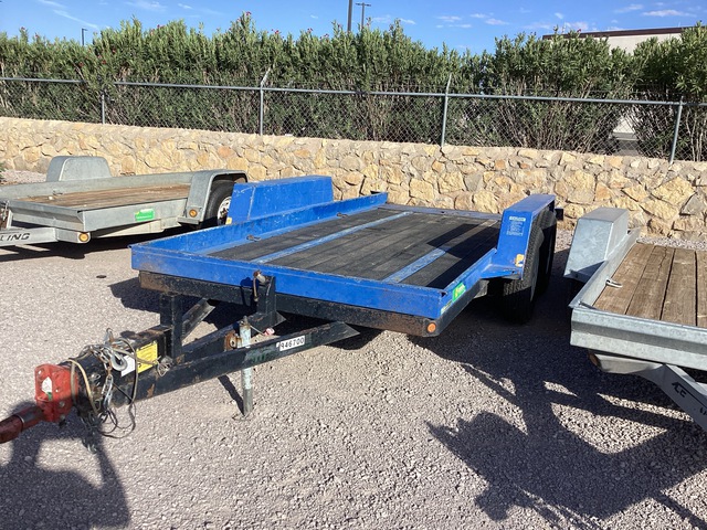 2012 Best 16 ft T/A Tilt Deck Trailer