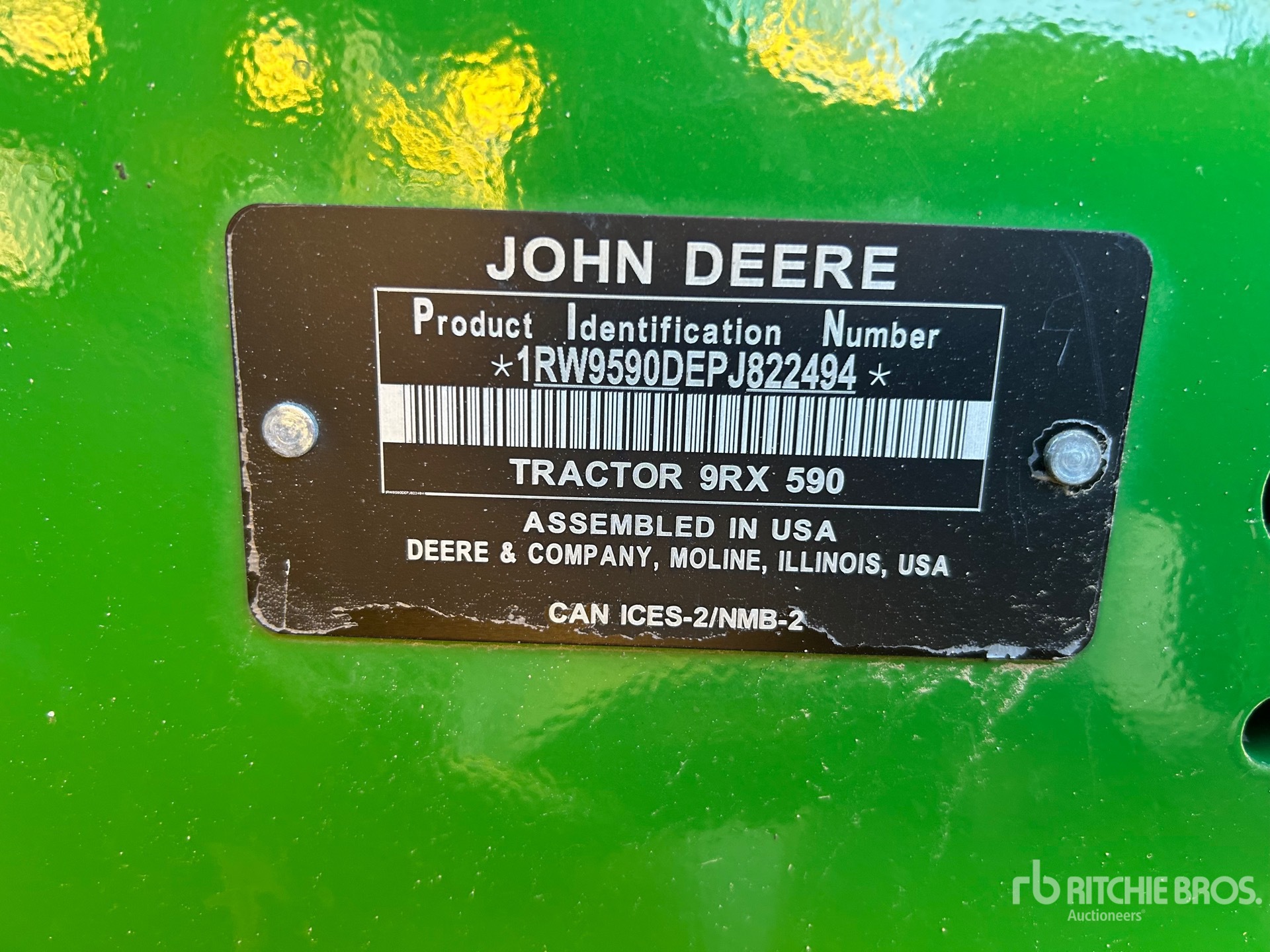General Appearance with Numéro de série/Numéro d'identification du véhicule automobile