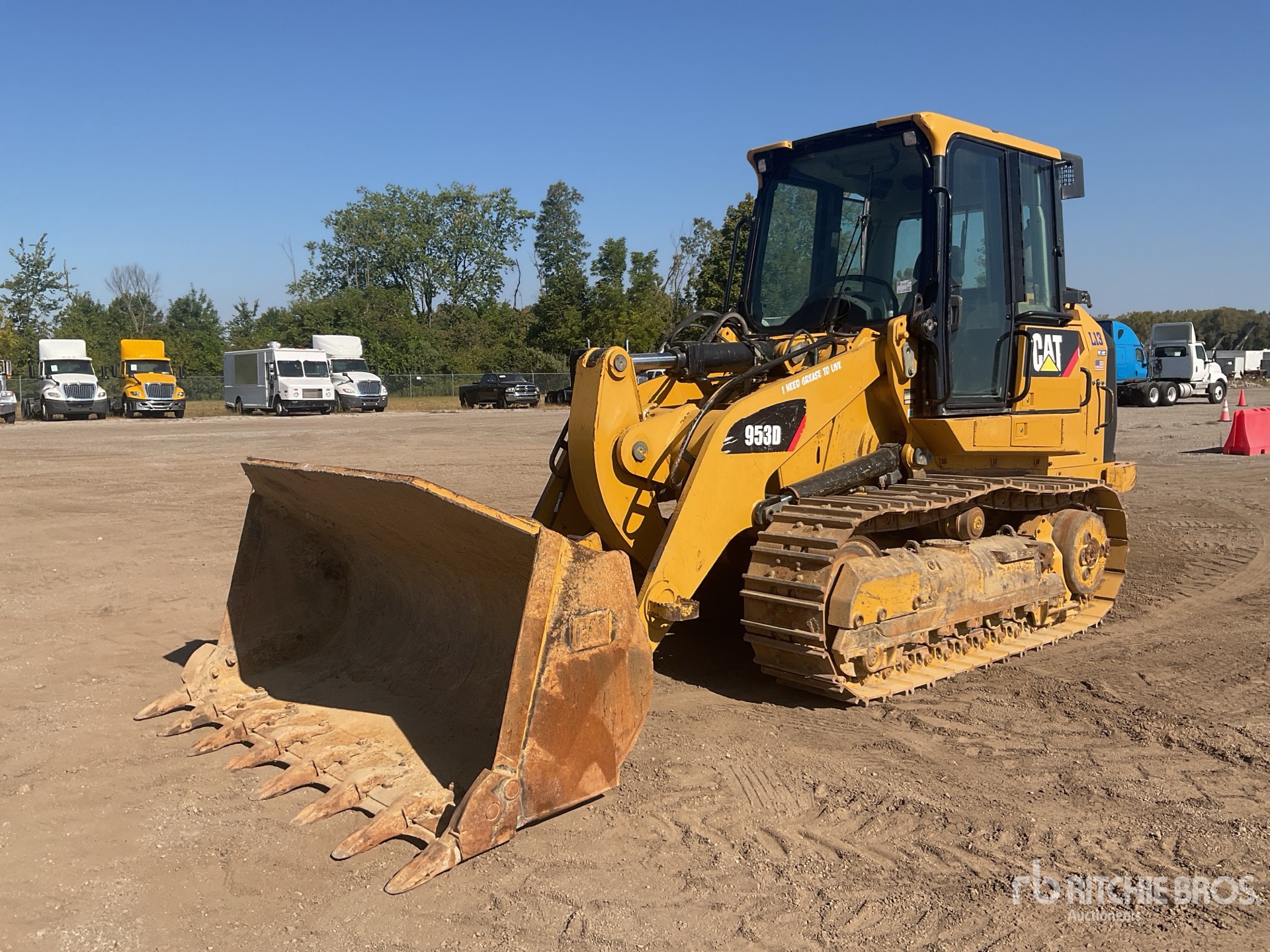 CARGADOR SOBRE ORUGAS  2011 CATERPILLAR 953D