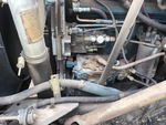 Engine with Air Compressor