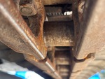 Undercarriage with Left Track Bushings