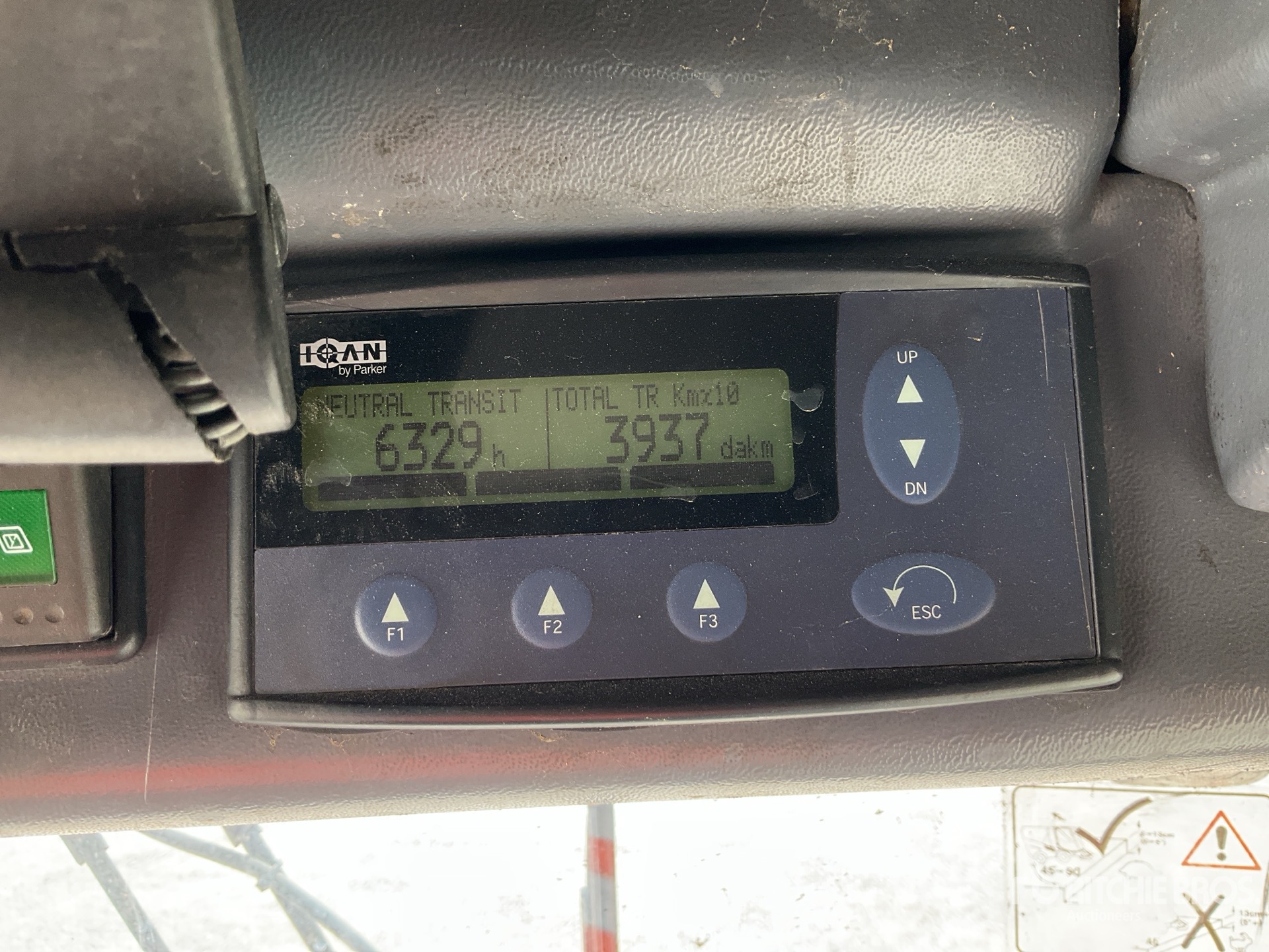 General Appearance with Hour Meter / Odometer
