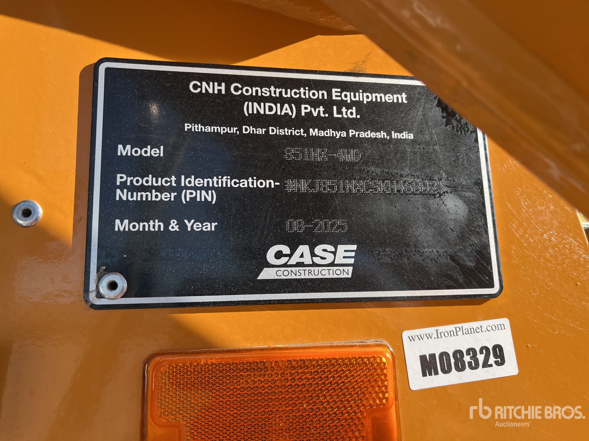 General Appearance with N.º de serie/VIN