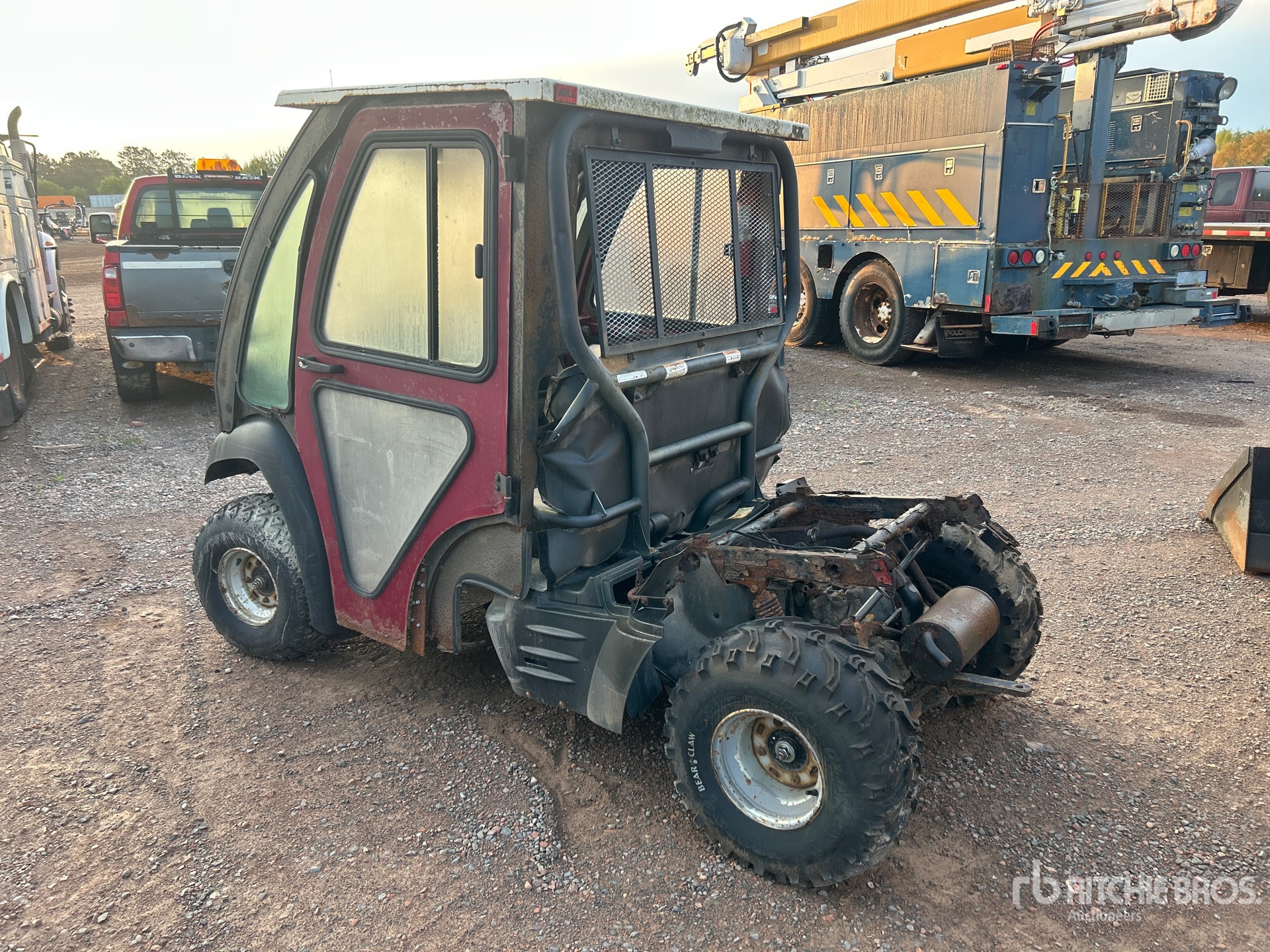 General Appearance with Picture, Left Rear Corner