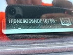 General Appearance with Second Serial Number/VIN Photo