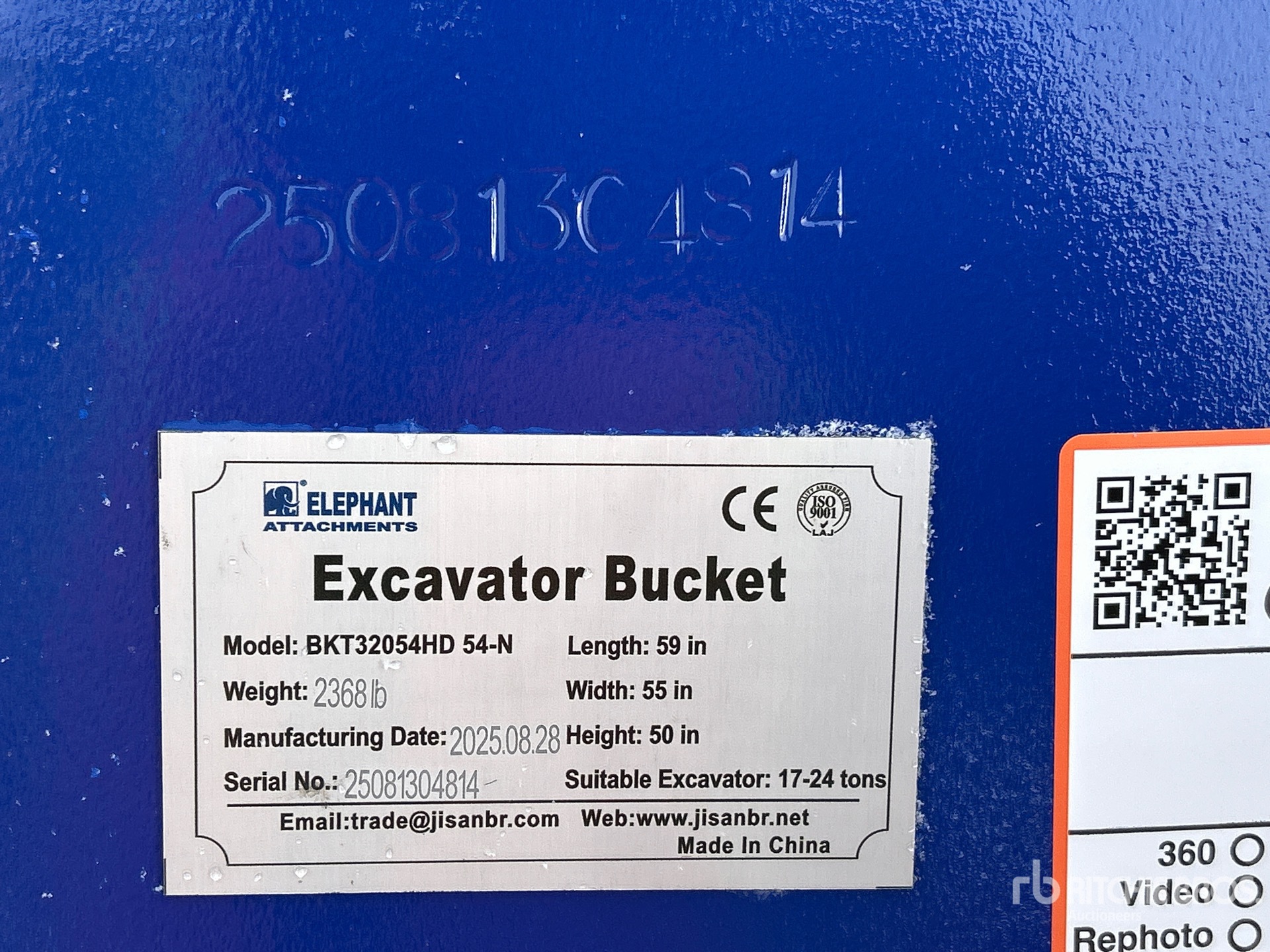 General Appearance with Seriennummer / FIN