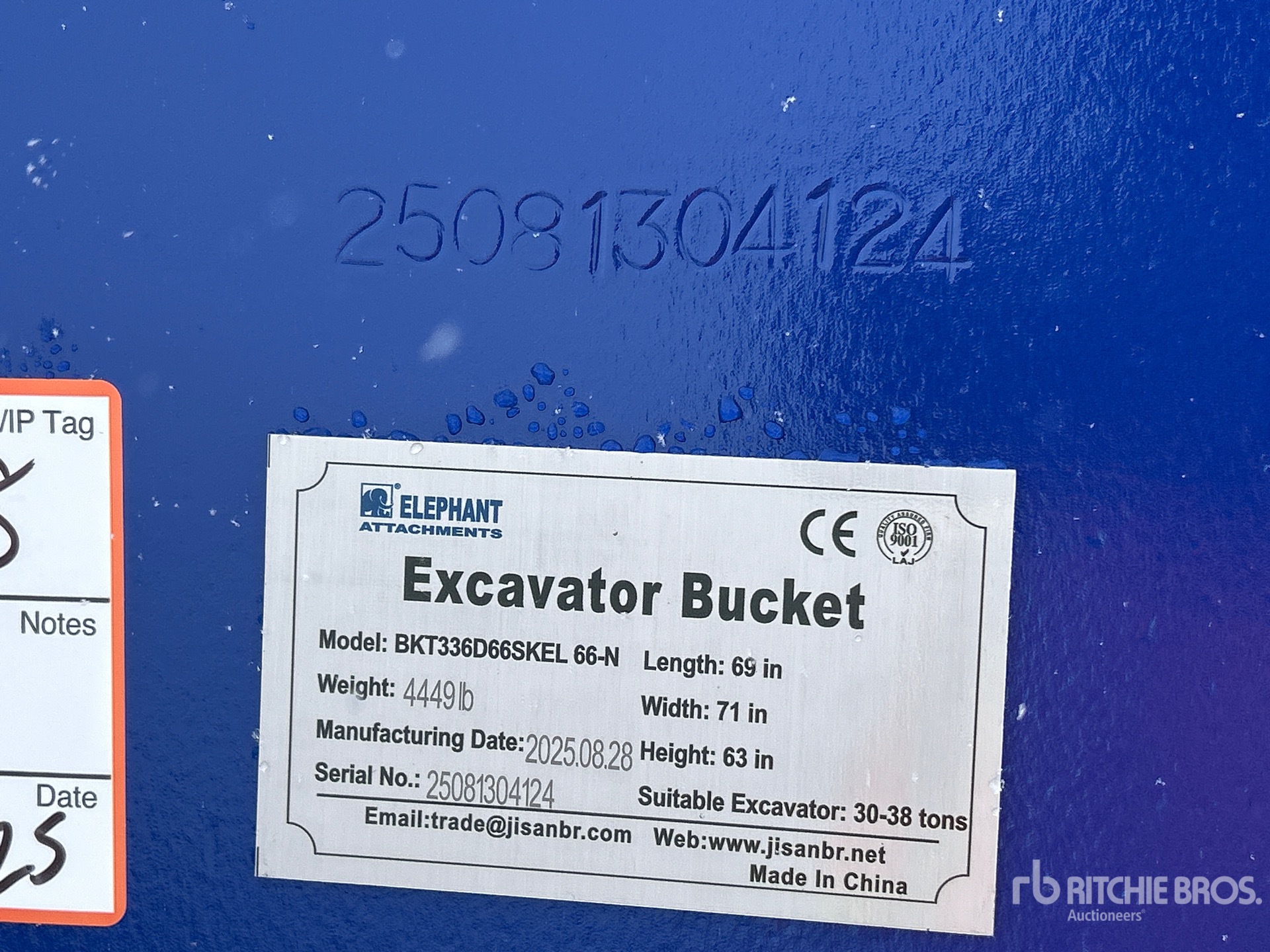 General Appearance with Seriennummer / FIN