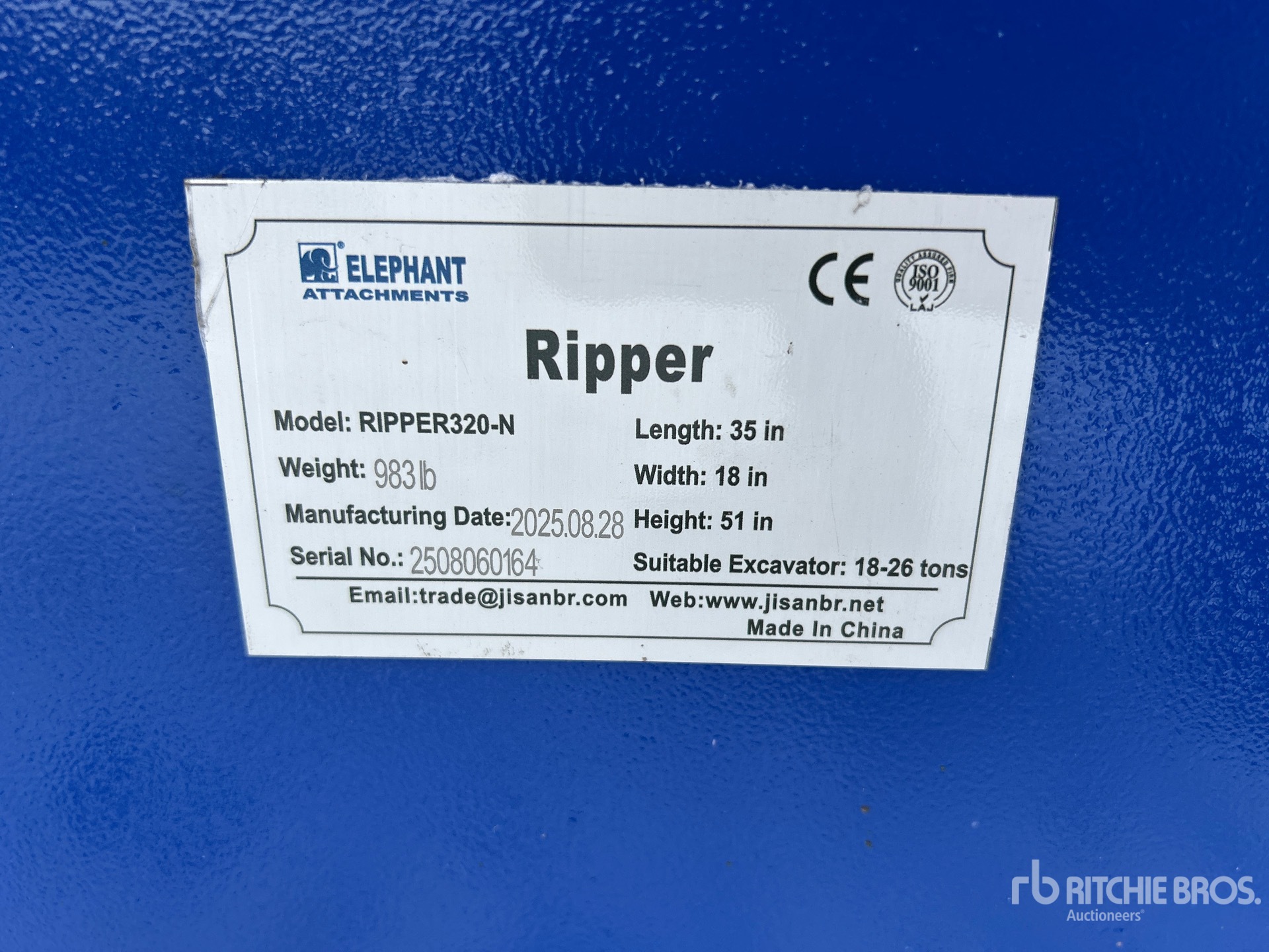 General Appearance with Seriennummer / FIN