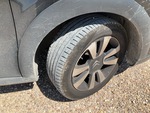 Chassis with Right Front Tire