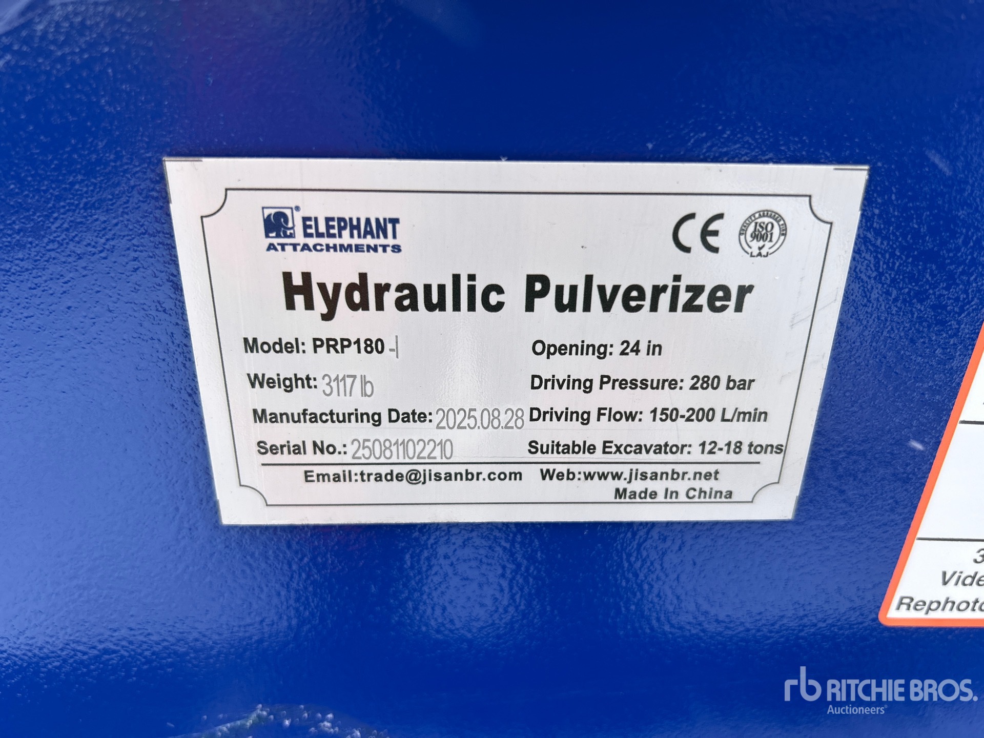 General Appearance with Seriennummer / FIN