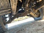 Drivetrain with Steer Axle