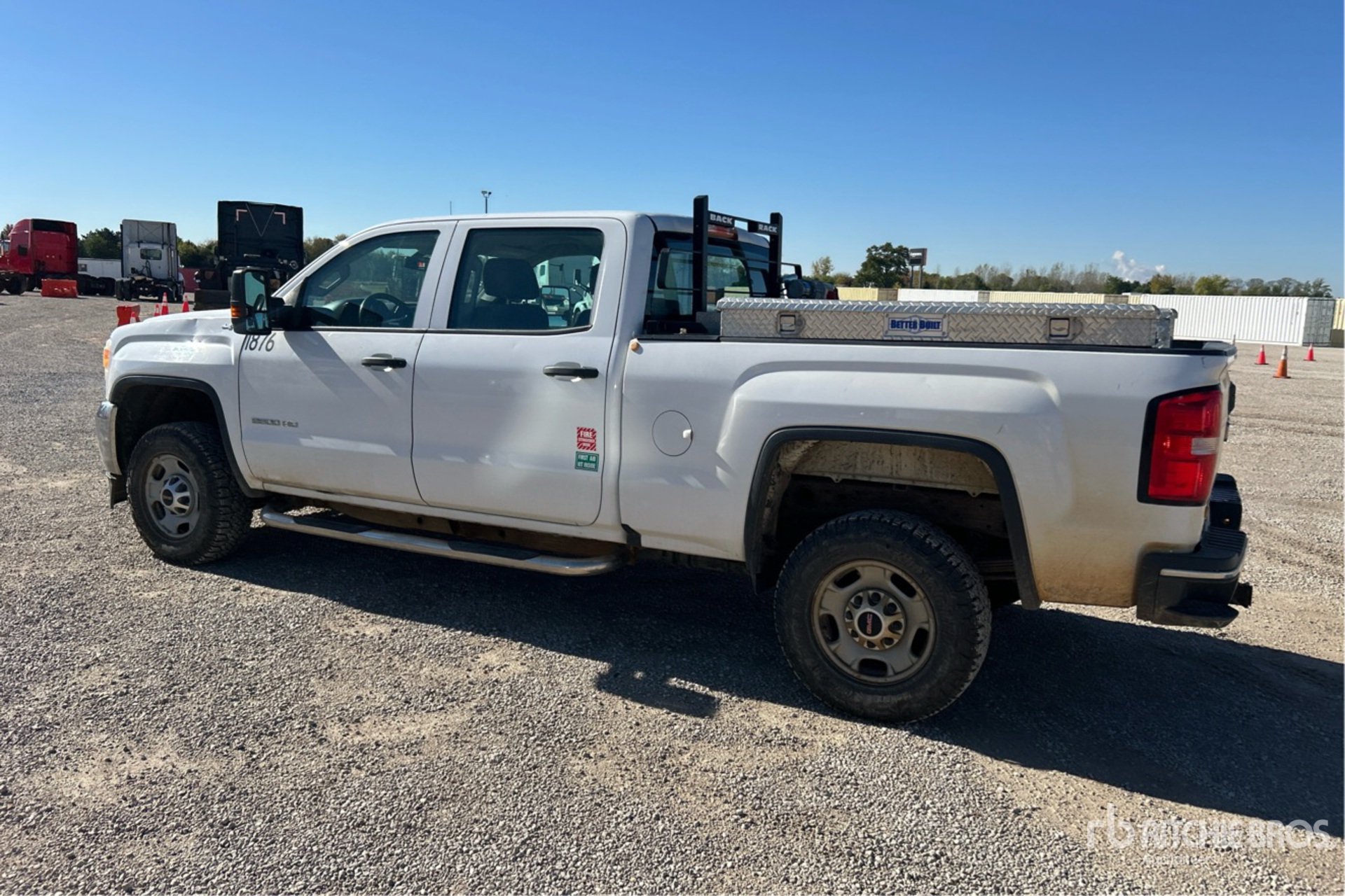 General Appearance with Picture, Left Rear Corner