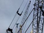Crane Superstructure with Main Boom Chords