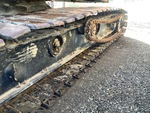 Undercarriage with Left Roller Frame