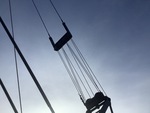 Crane Superstructure with Pendant Line (Boom Tension Line)