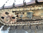 Undercarriage with Left Track Tensioner