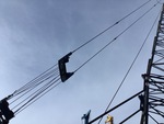 Crane Superstructure with Pendant Line (Boom Tension Line)