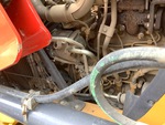Engine with A/C Compressor