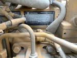 Engine with Emission Label