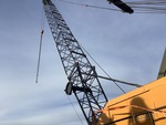 Crane Superstructure with Boom Length