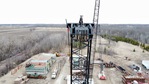 Crane Superstructure with Point Sheaves